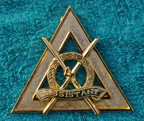 Royal Arch Chapter Officers Collar Jewel - Asst DC